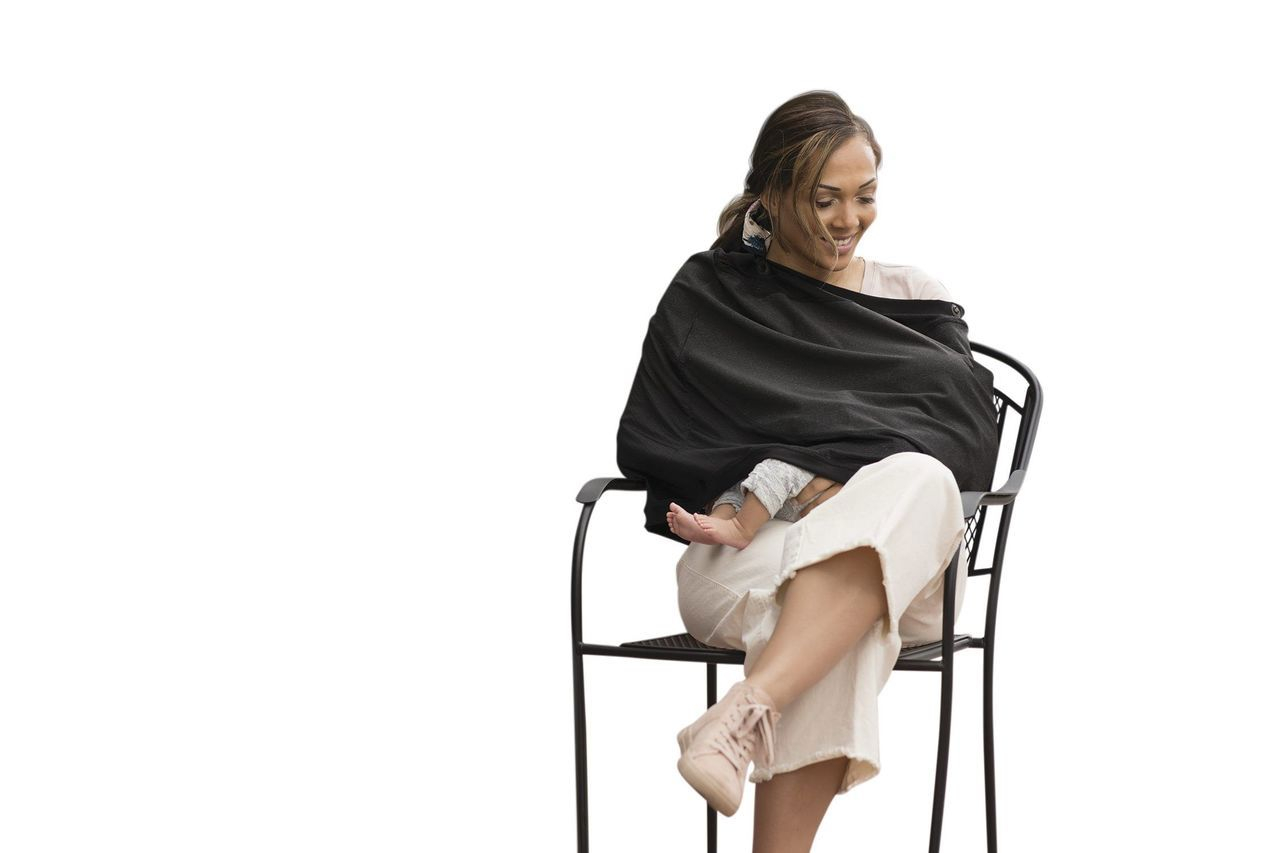 Chicco Boppy 4&more Multi-use-cover Charcoal