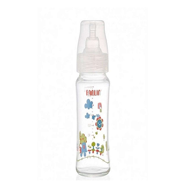 Farlin Feeding Bottle Glass Wide Neck 240CC ABB-B001-24