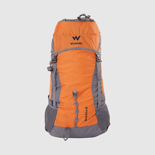 Wildcraft Rucksack for Trekking Rock & Ice 40L -Orange