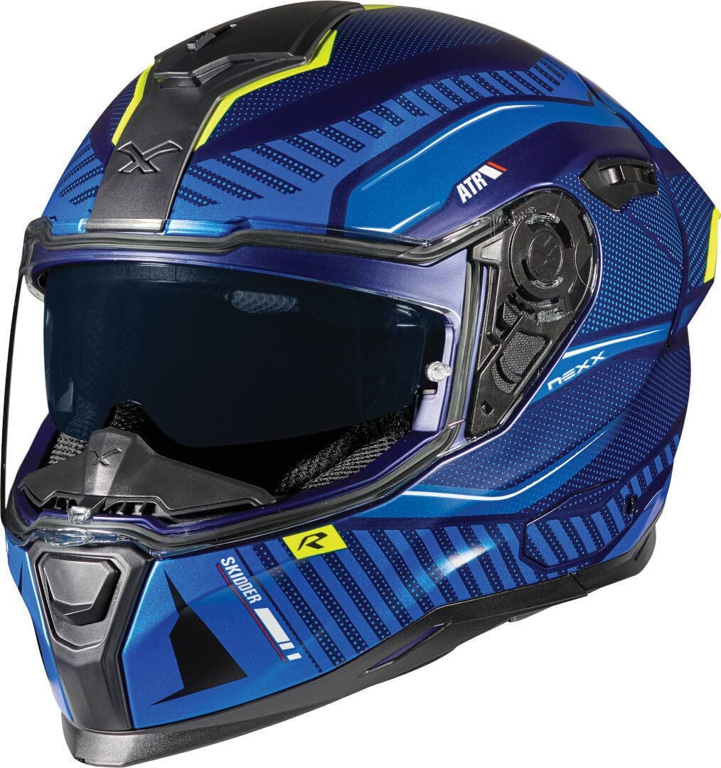 Nexx SX.100R Skidder Blue/Neon MT L Helmet