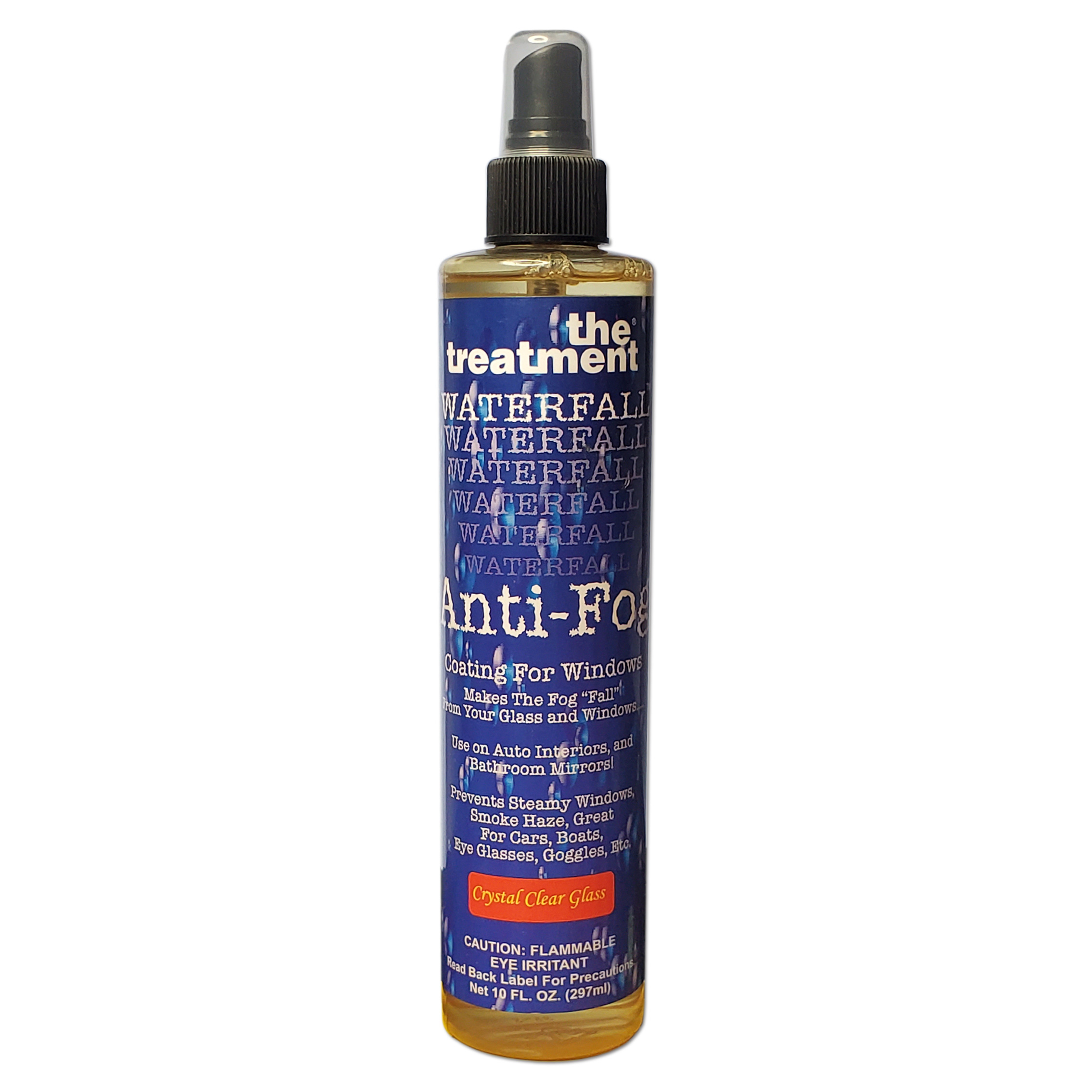 Treatment Waterfall Antifog Glass Coating 10oz(297ml)