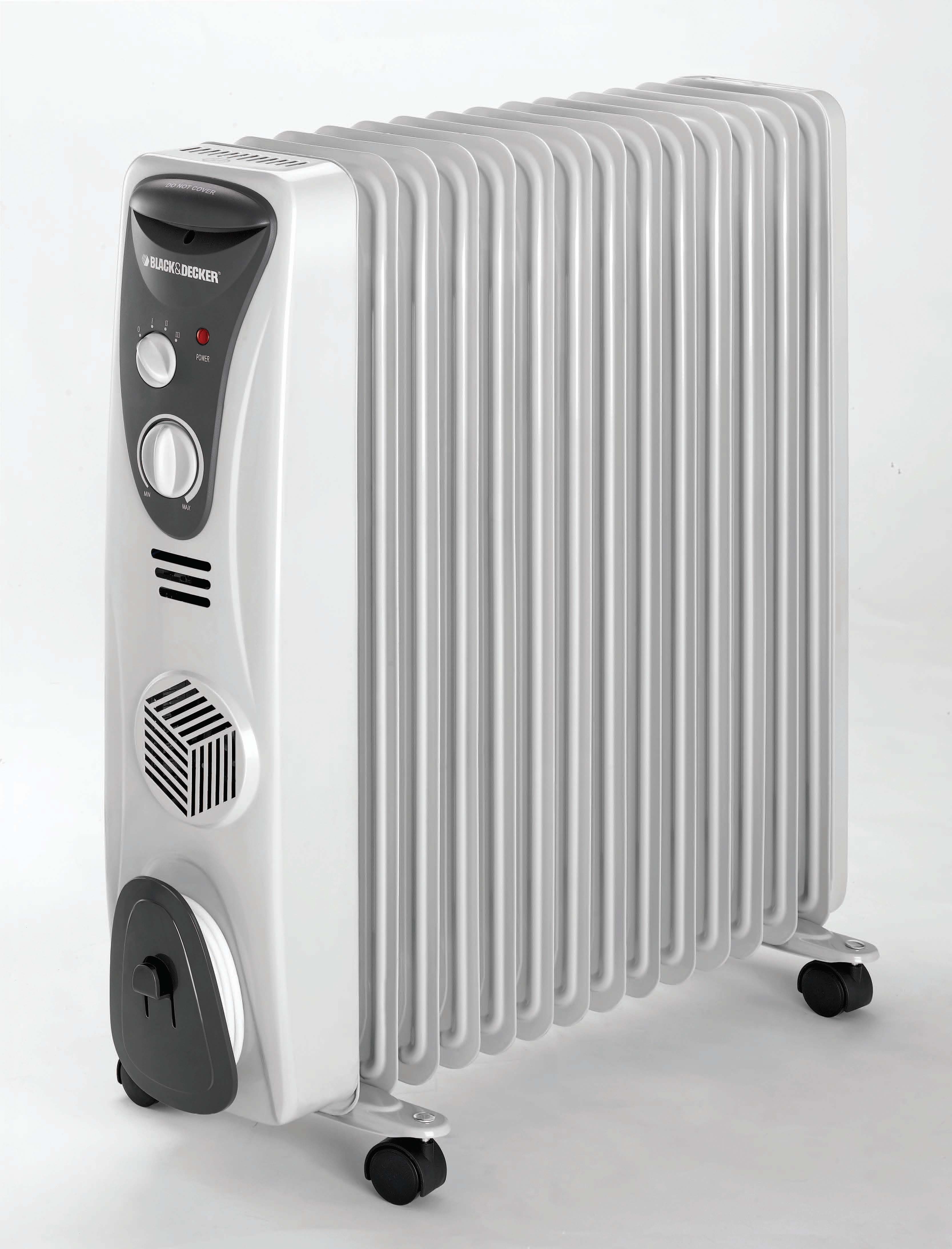 Black & Decker Fan/Oil Heater OR12F