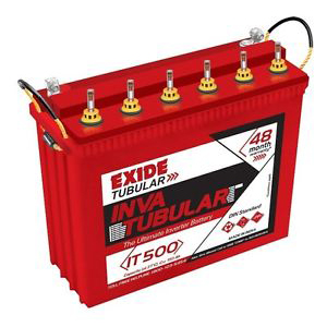 EXIDE INVA TUBULAR FE10- IT500 150AH TALL TUBULAR BATTERY