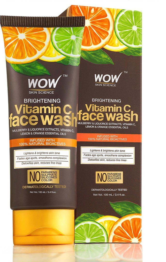 WOW Skin Science Brightening Vitamin C Face Wash (100 ml)