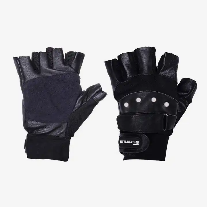 Strauss Tiger Leather Gym Gloves Good Quality Gym Gloves Of Leather
