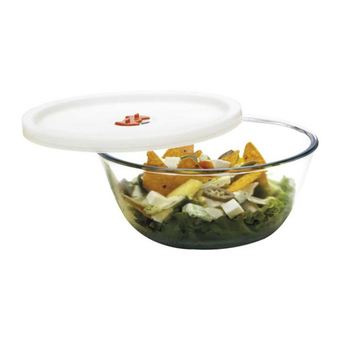 Signoraware Mixing Bowl 500 ml. Glass with Lid