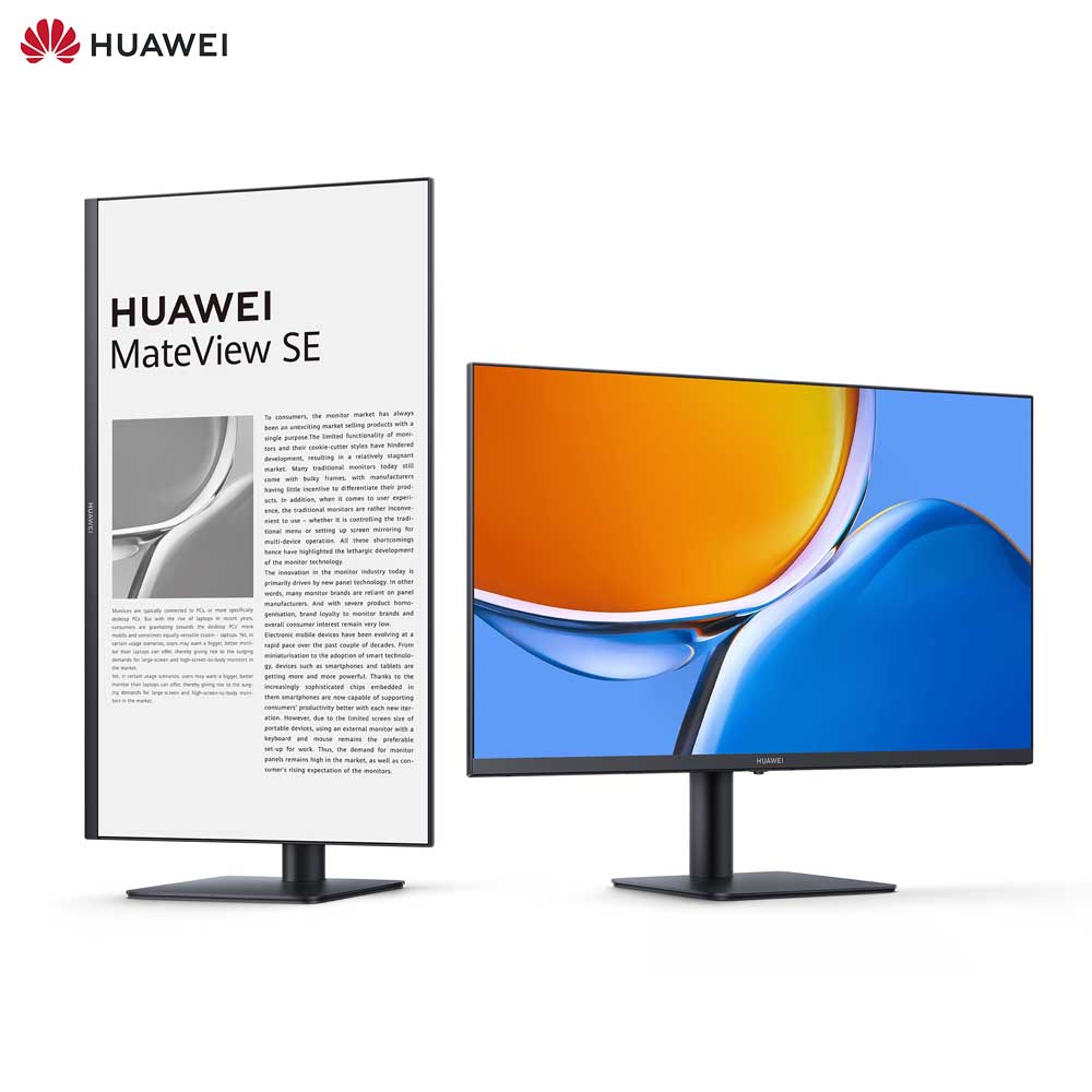Huawei Monitor 23.8 inch Rotate Vertical Rotatable Monitor