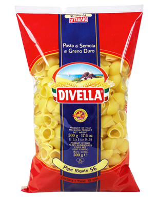 Divella Pipe Rigate 56 500gm