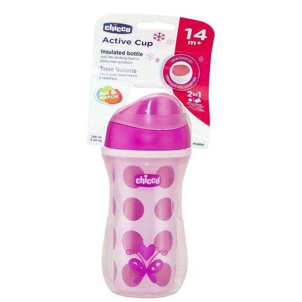 Chicco Active Cup 14M+ Girl Pack 2 Assorted