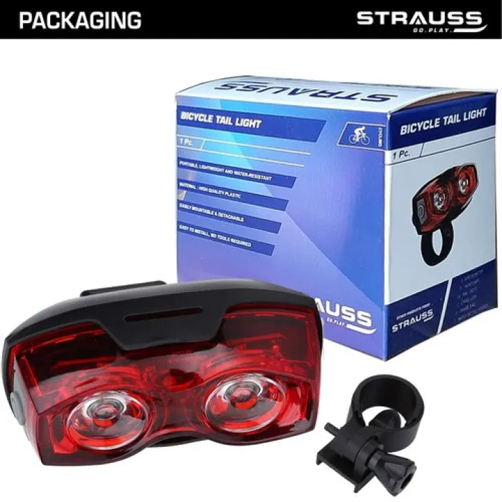Strauss Dual Led Bicycle Rear Tail Light