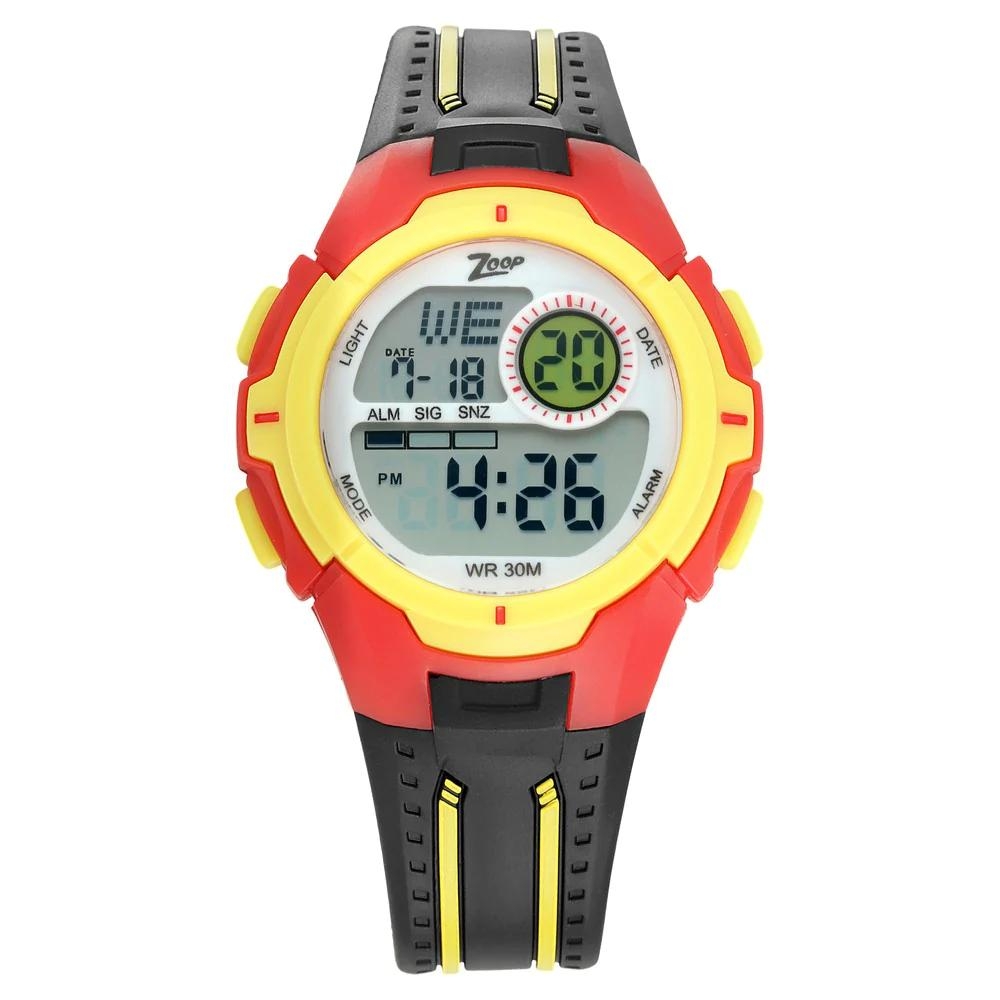Titan Digital Black Strap Watch For Kids C16008PP02