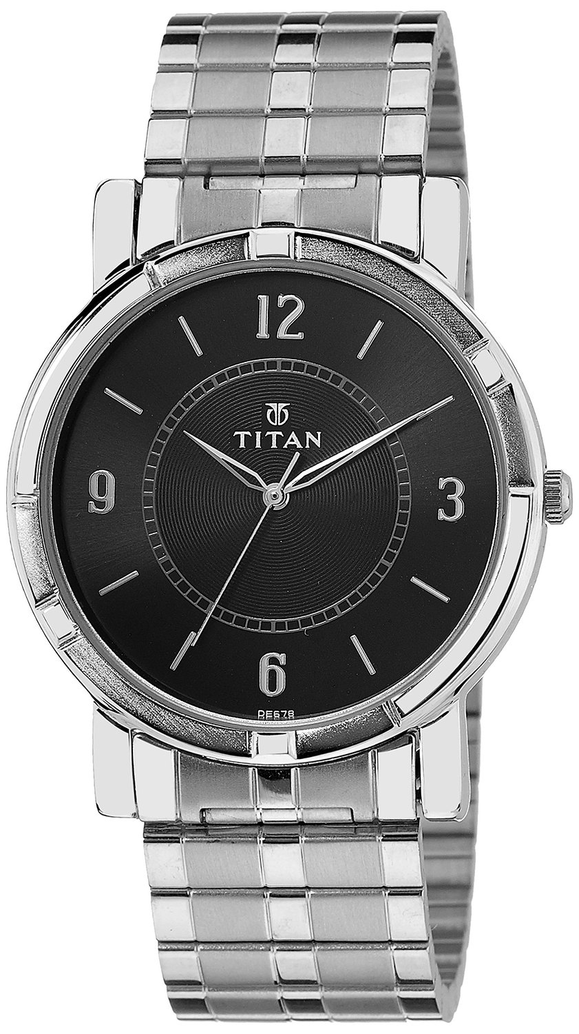 Titan Analog Black Dial Men's Watch 1639SM03