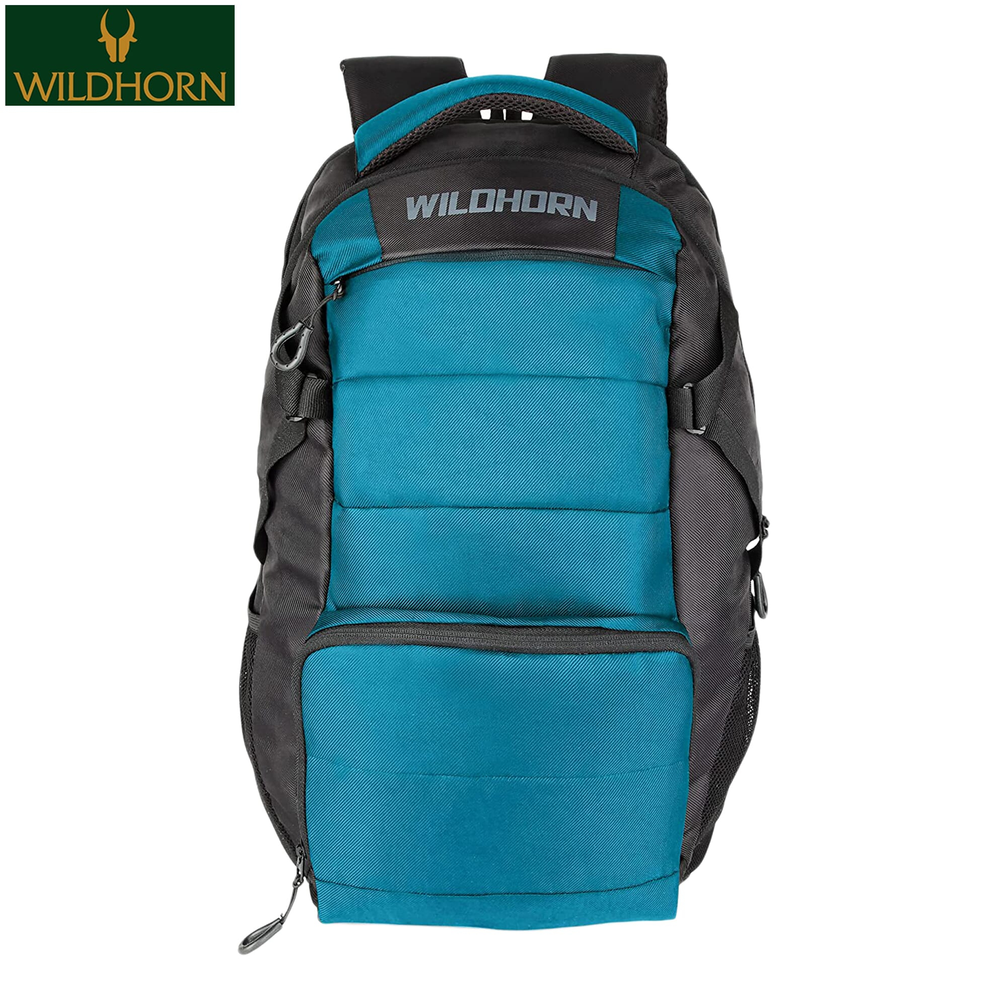 WILDHORN Nepal 30 L Unisex Laptop Backpack Extra Large Backpack for upto 17 in laptop(WH BP 004 pacific blue and black)