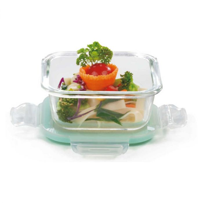 Lock N Store Glass Square 1100ml