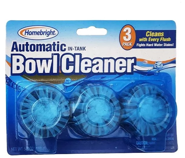 Homebright Automatic In-tank Bowl Cleaner 3 Tabs