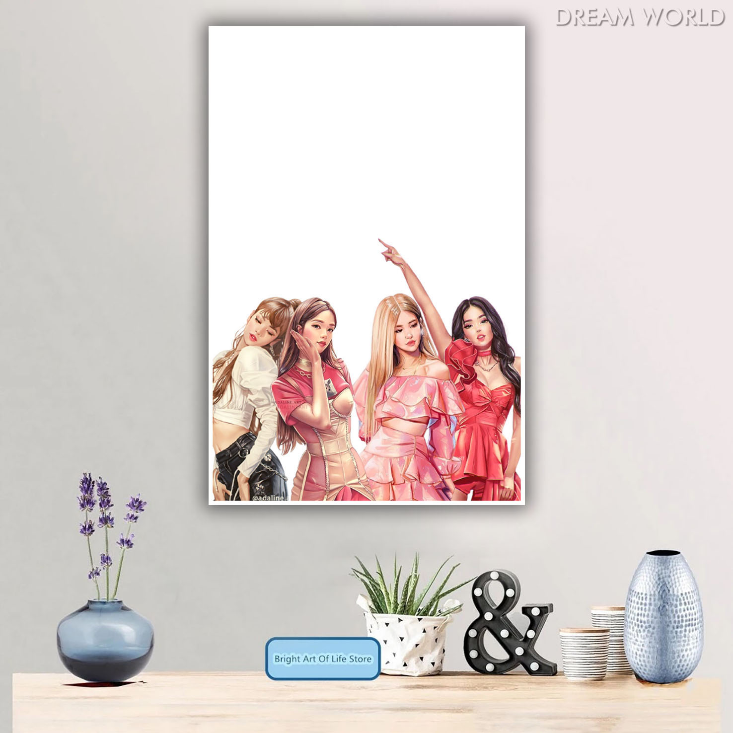 Arga - Home Decor Wall Poster - Blackpink