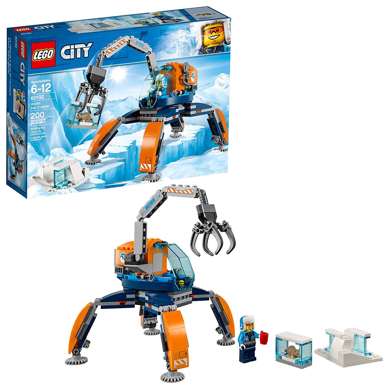 LEGO City Arctic Ice Crawler Building Kit (200 Piece) 60192