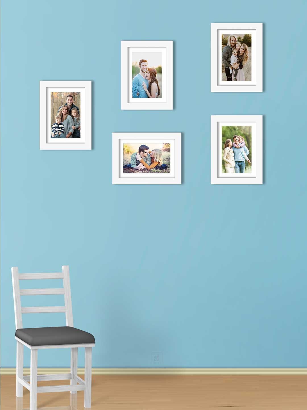 Wall Decor Frames Set of 5