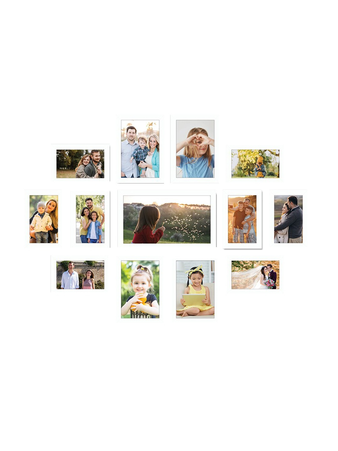 Wall Decor Frames Set of 13