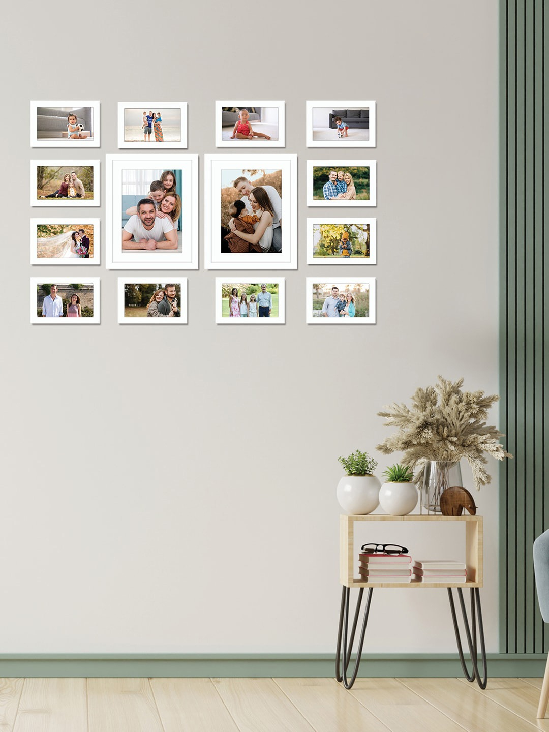 Wall Decor Frames Set of 14