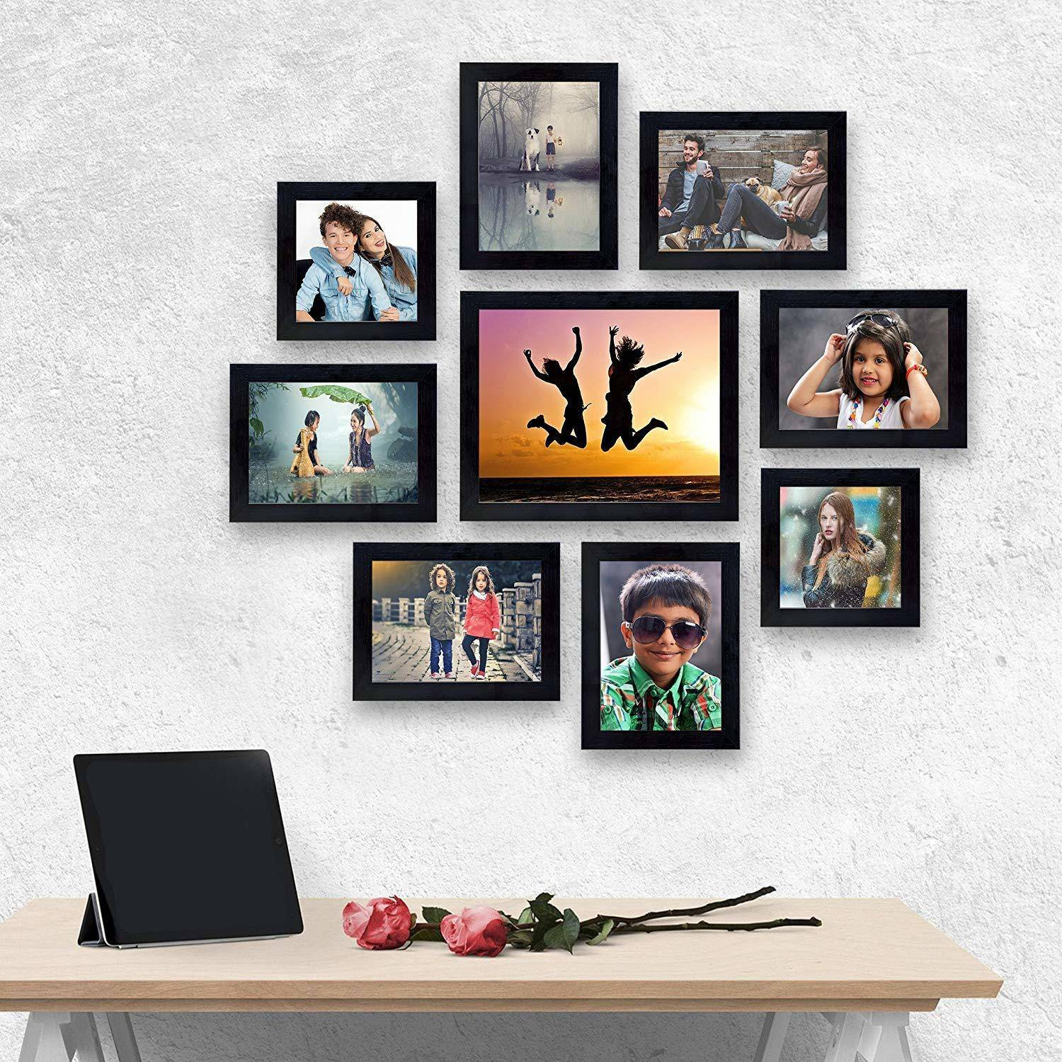 Decorative Photo Frames Set Of 9