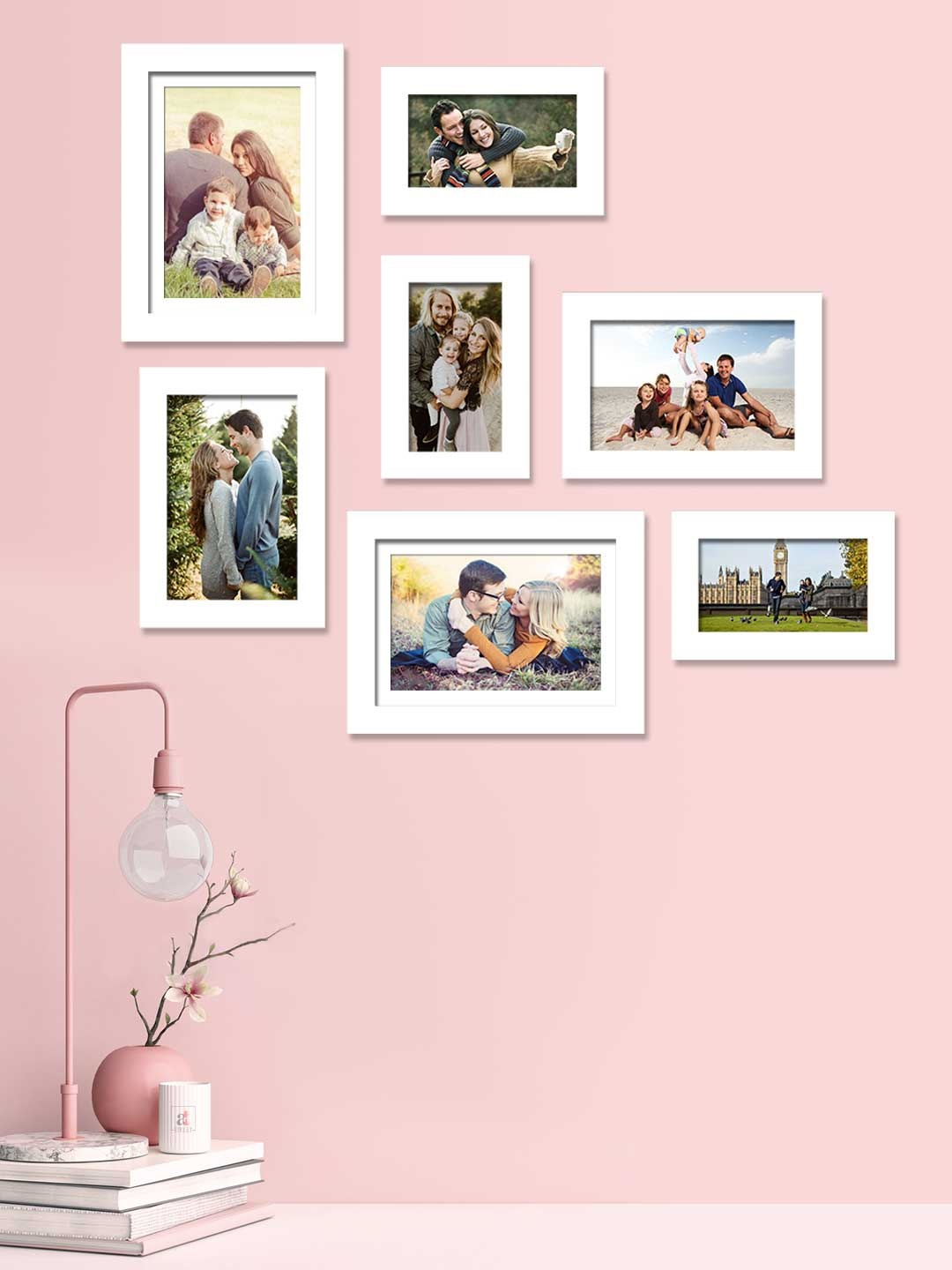 Wall Decor Frames Set of 7