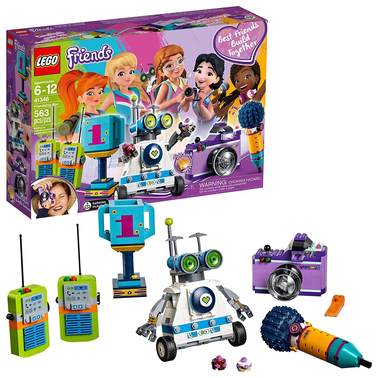 LEGO Friends Friendship Box Building Kit (563 Piece) 41346
