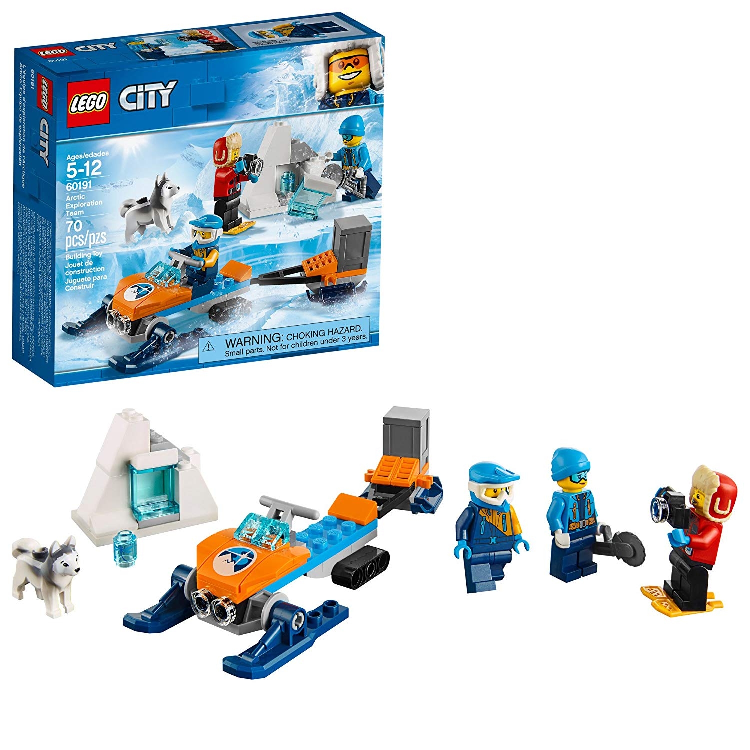 LEGO City Arctic Exploration Team Building Kit (70 Piece) by LEGO-60191