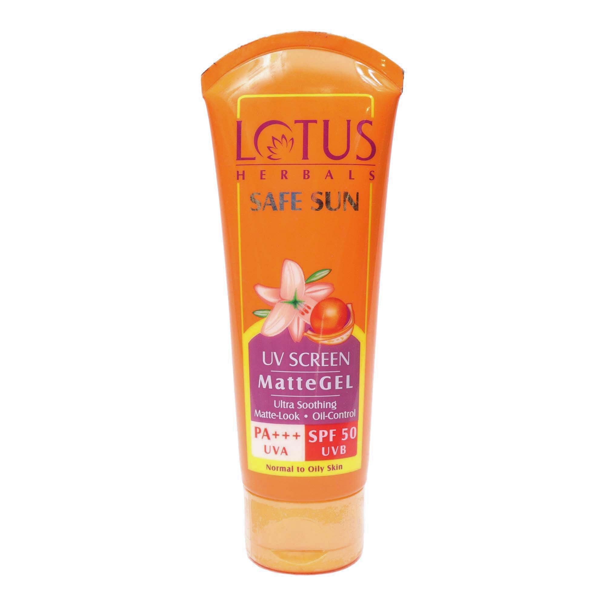 Lotus Herbal Sun Block Matte Gel100gm Spf 50