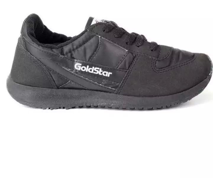 Goldstar Black Lifestyle Sports Shoes For Men (032L)