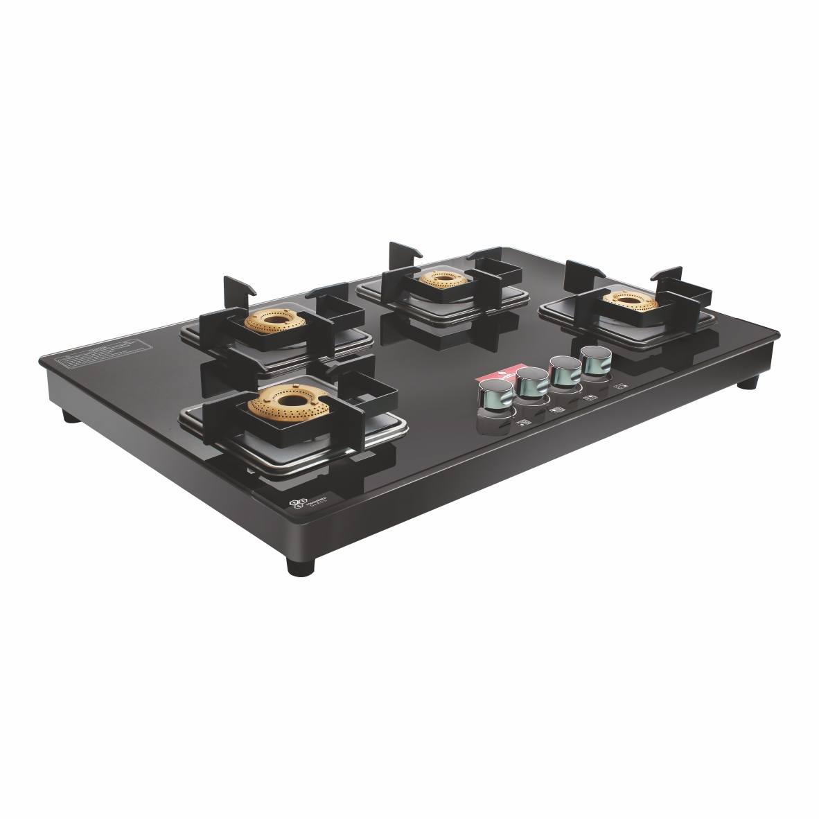 Built In Hob 4B Imported Burner (full black) 