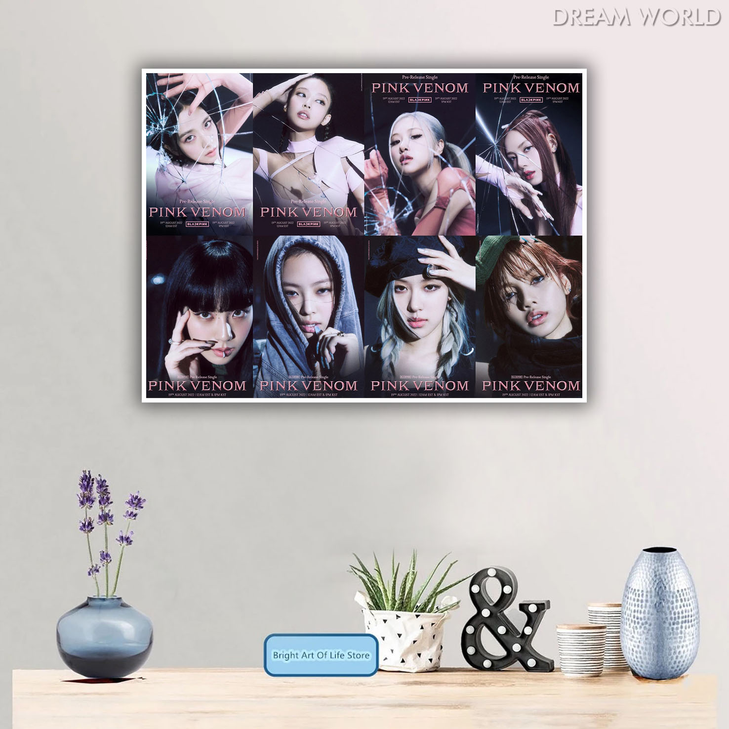 Arga - Home Decor Wall Poster - Blackpink