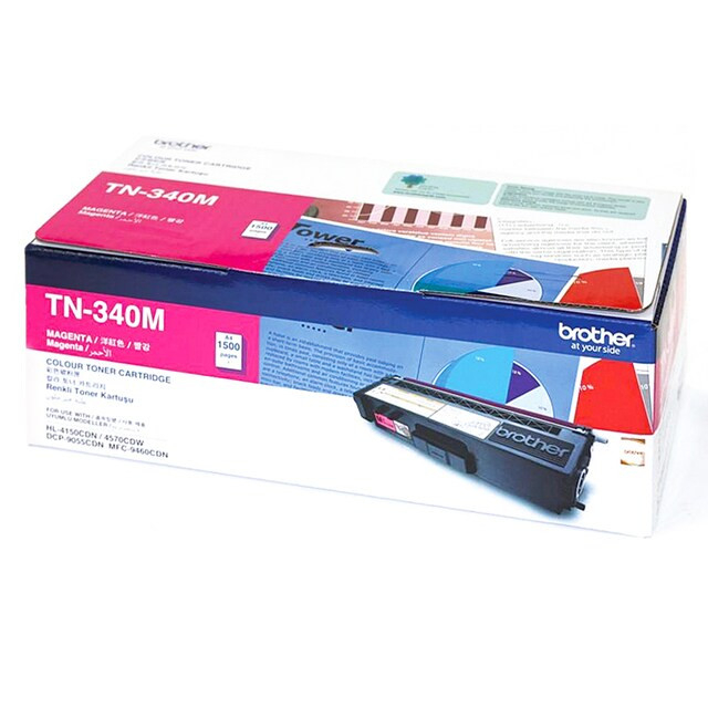 Brother TN-340M Magenta Toner Cartridge