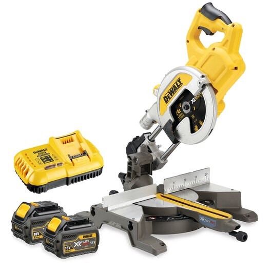 Dewalt DCS777T2-QW - Cordless Mitre Saw 216mm