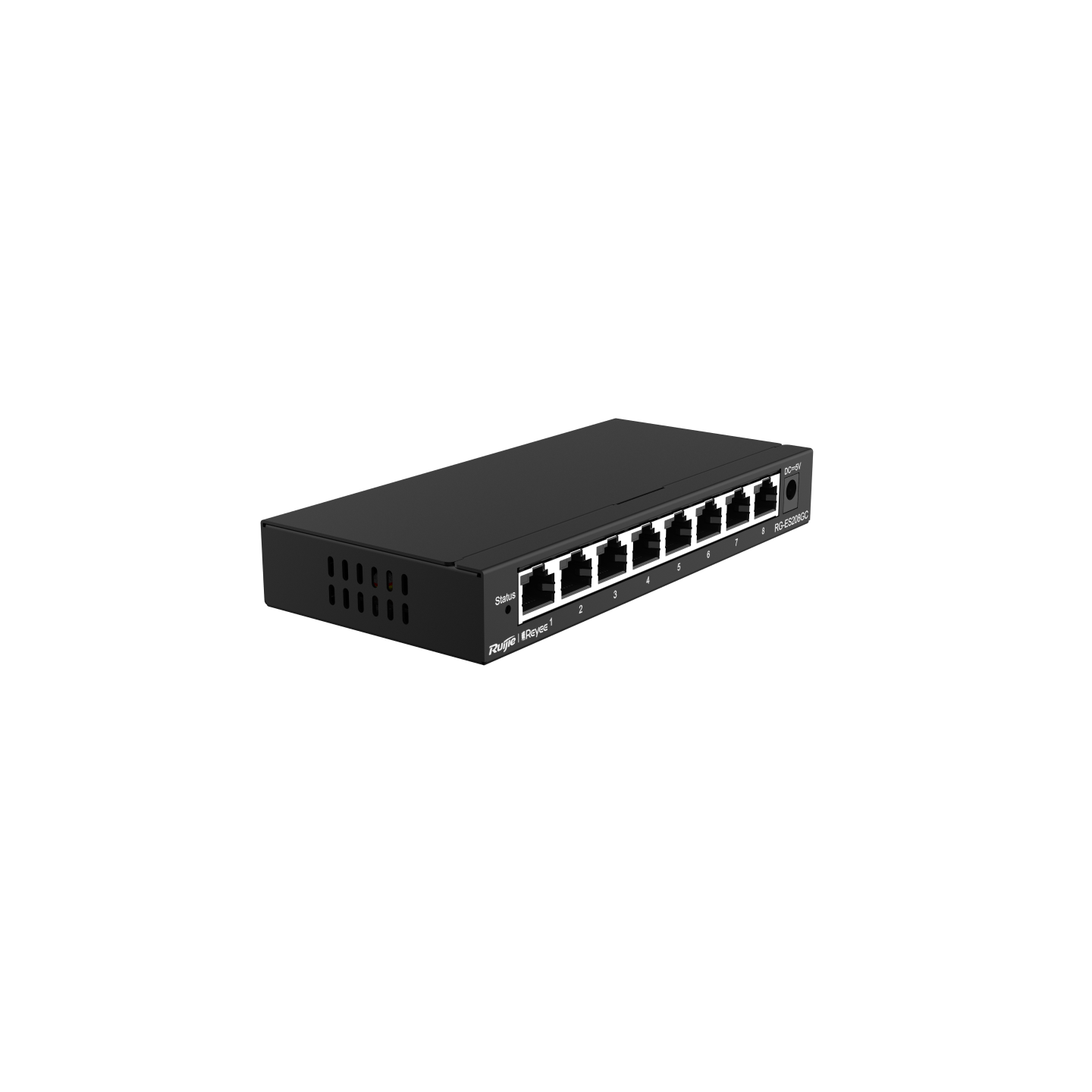 RG-ES208GC, 8-Port Gigabit Cloud Mananged Non-PoE Switch