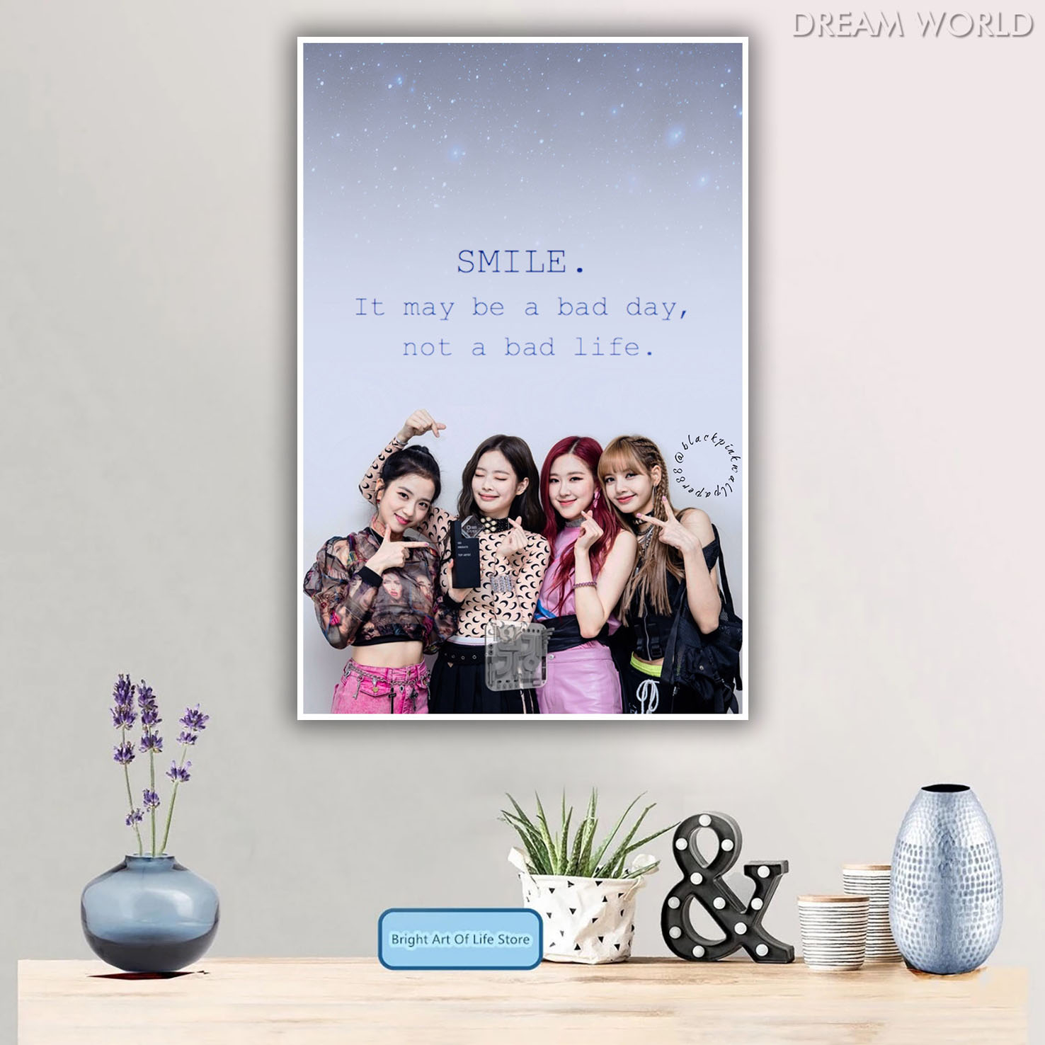 Arga - Home Decor Wall Poster - Blackpink