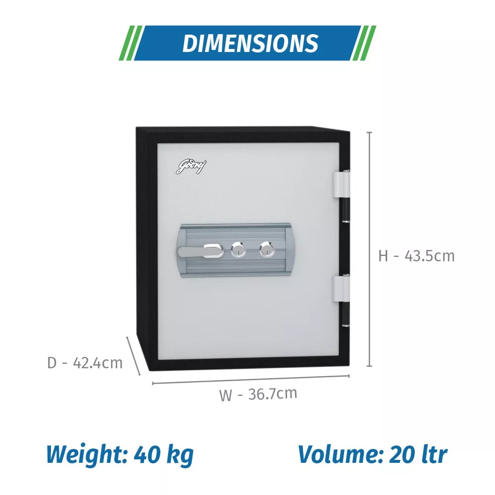 Godrej Safire Safe 20l - Electronic Horizontal