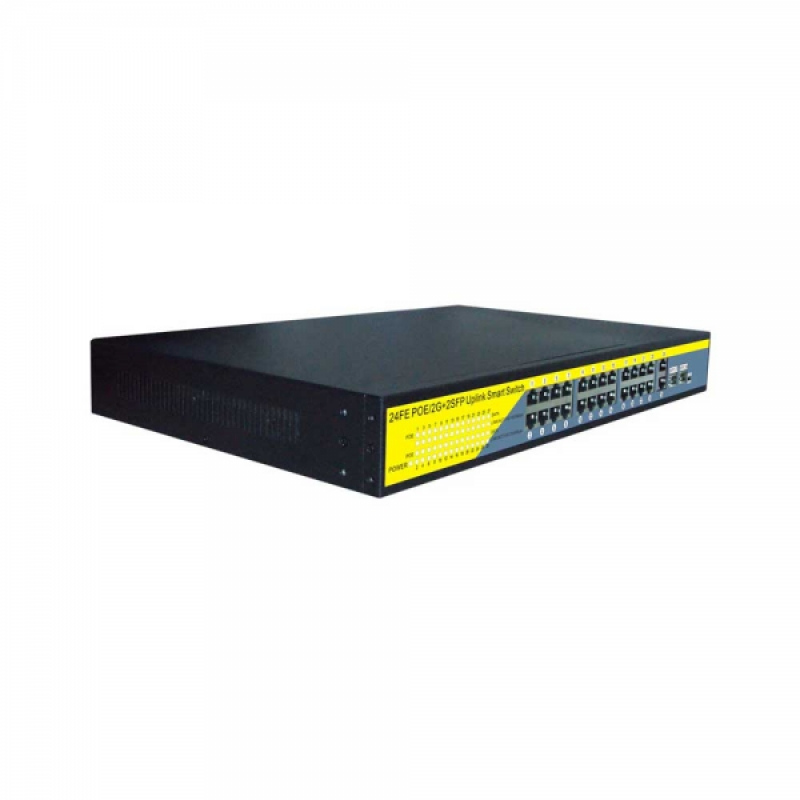 26 Ports Sintech Smart POE Switch (24+2)