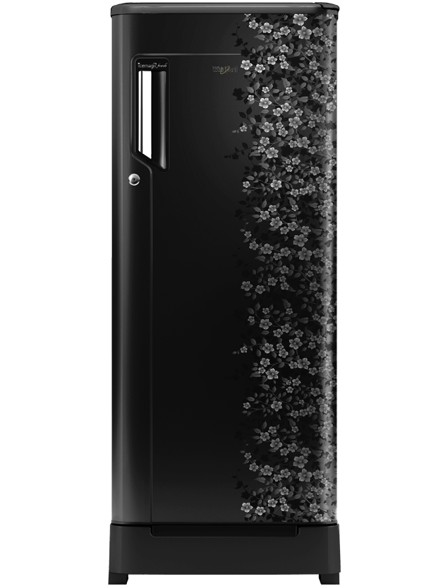 Whirlpool 260 Ice Magic Roy 4S Midnight Bloom  Direct Cool Single Door Refrigerator 245 L