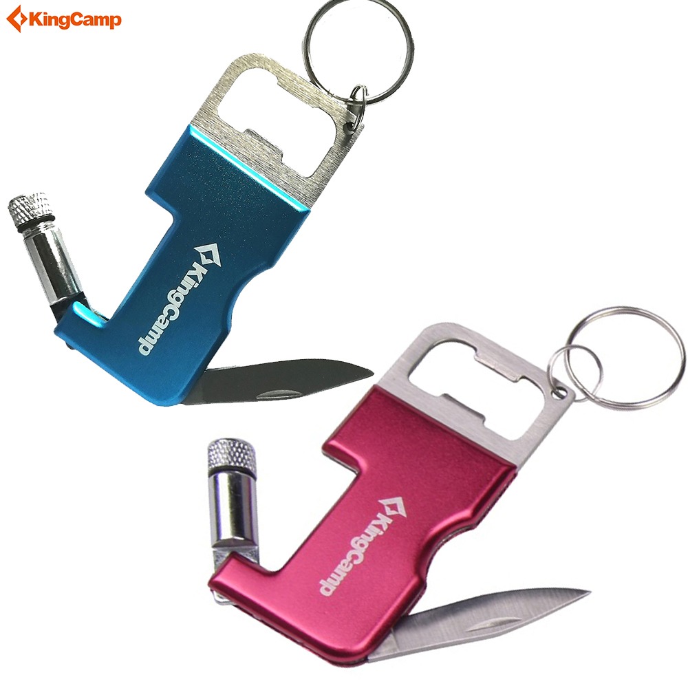 King Camp - Camping Multi-Keychain 8034 Multi-Function Knife