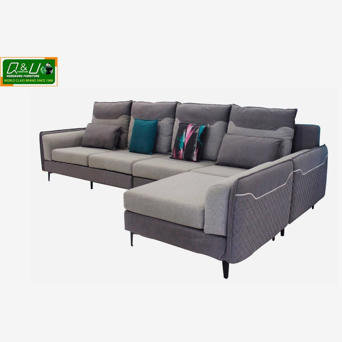 Q&U Furniture - Full Fabric Sofa - 21888