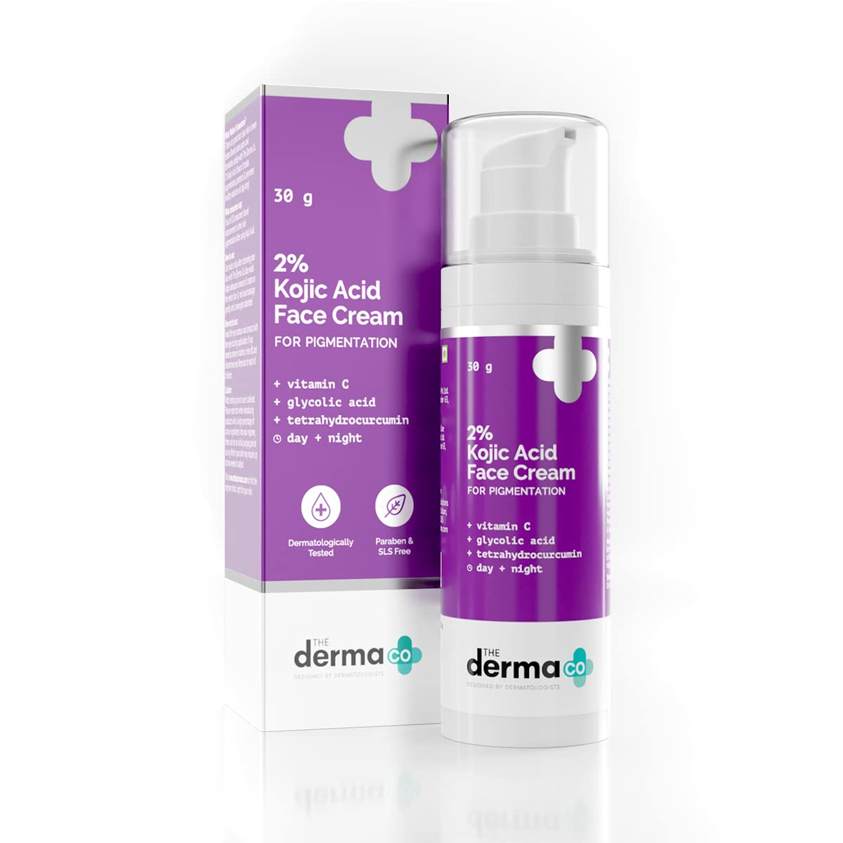 The Derma Co 2% Kojic Acid Face Cream for Pigmentation Removal - 30 gm(dermaco)