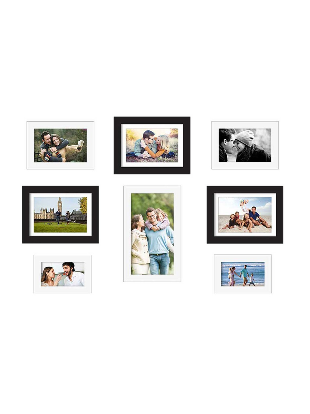 Wall Decor Frames Set of 8