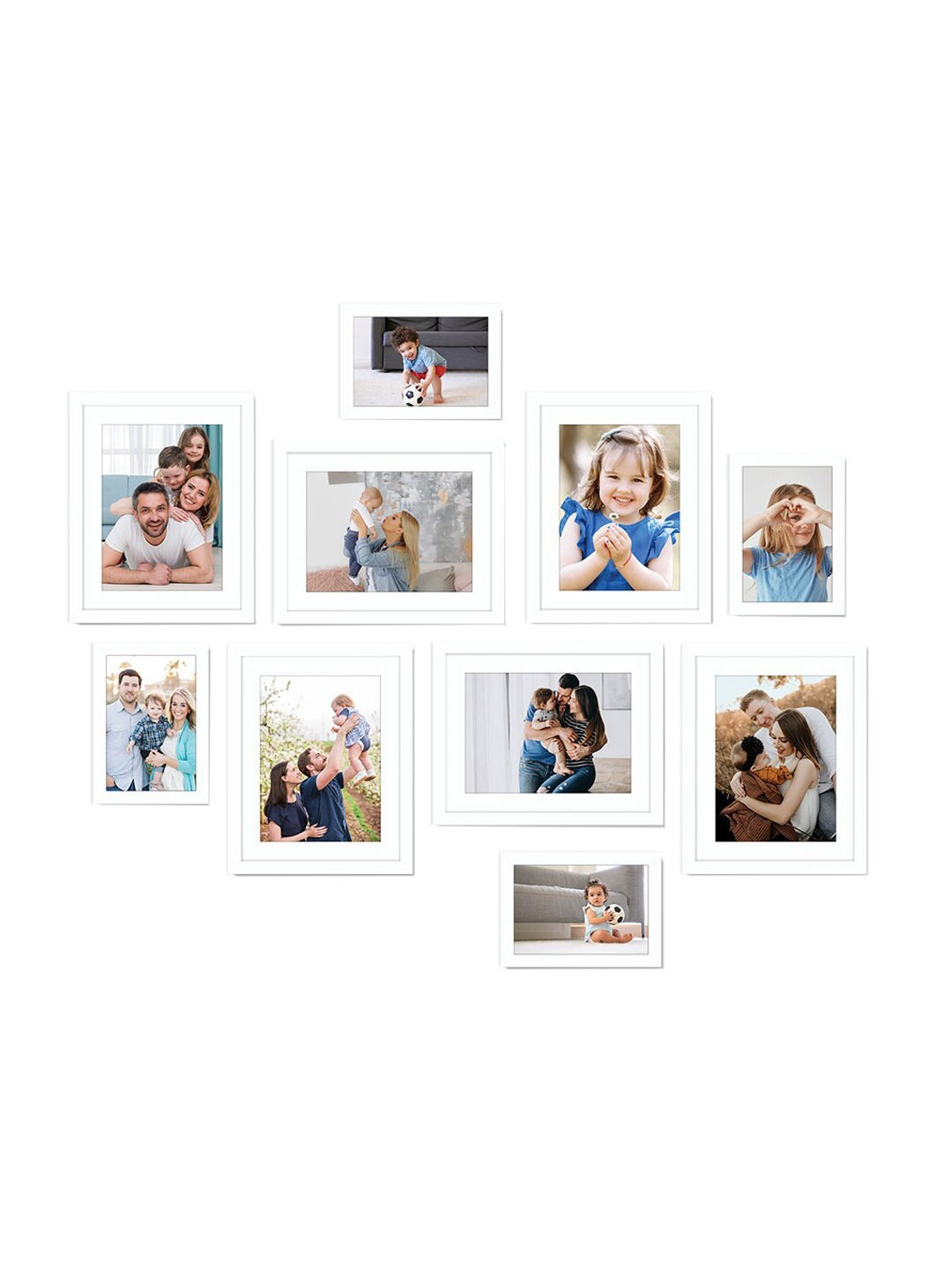 Wall Decor Frames Set of 10