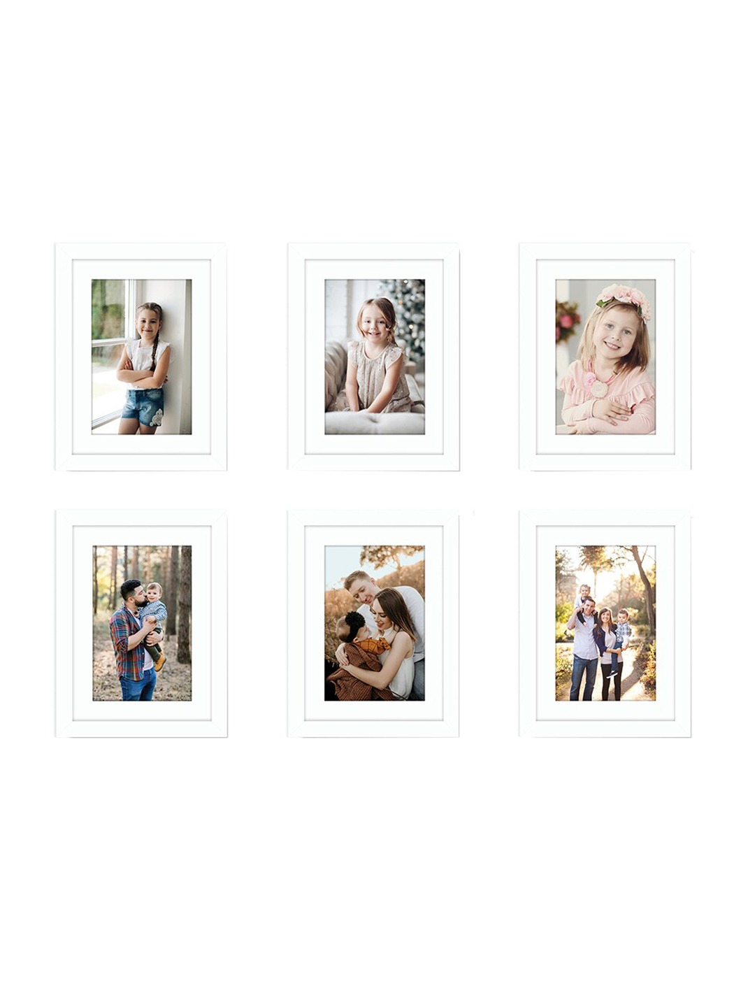 Wall Decor Frames Set of 6
