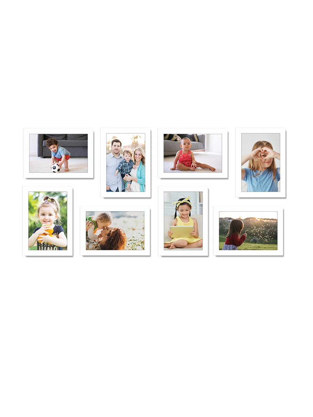 Wall Decor Frames Set of 8