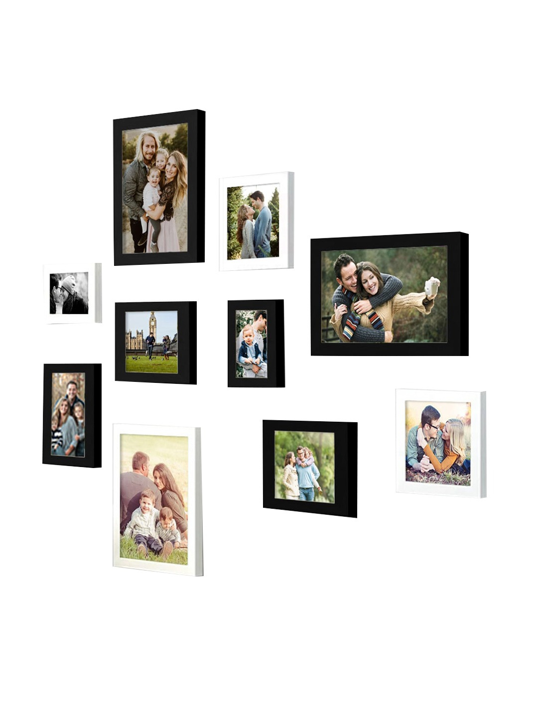 Wall Decor Frames Set of 10