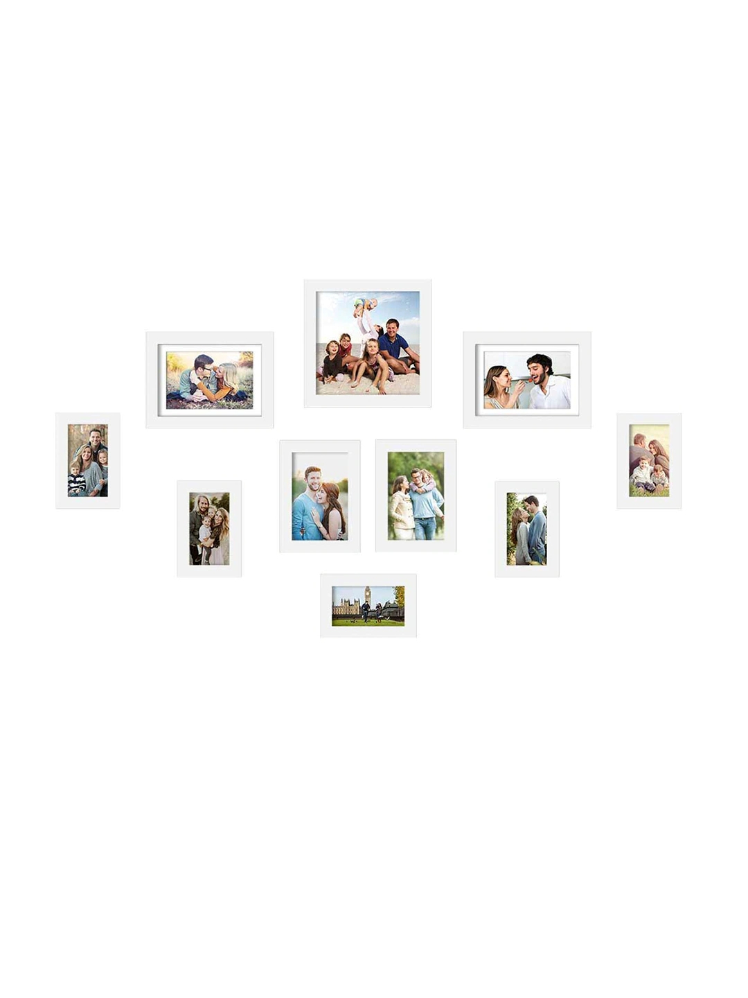 Wall Decor Frames Set of 10