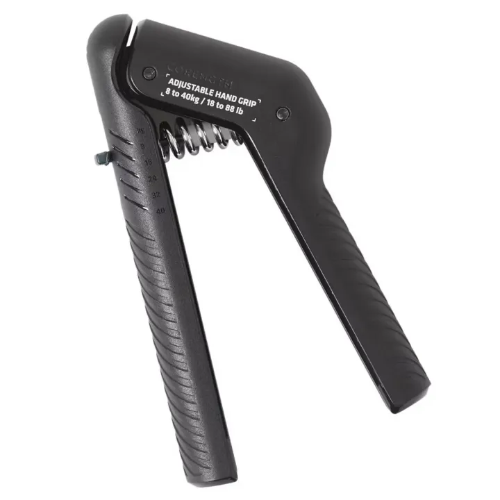 Adjustable Handgrip 8 to 40 kg Black