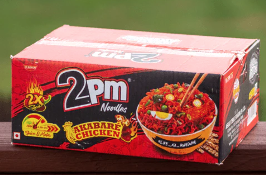 2PM Akabare Chicken 2X Noodles 1000gm (10 pack Carton)